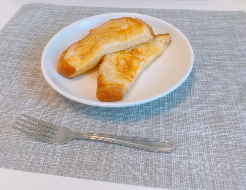 【朝食もOK】家にある材料で簡単おいしいおやつ♪フレンチトースト！
